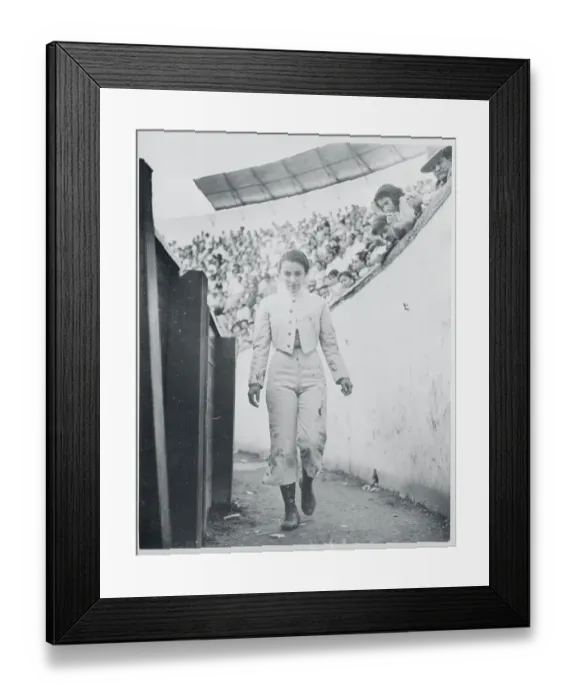 Framed Print : Portrait of Bertha Trujillo Framed Print : Portrait of Bertha Trujillo