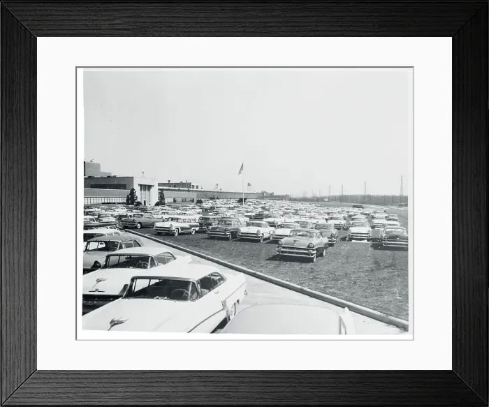 Framed Print : Ford Motor Company Assembly Plant Framed Print : Ford Motor Company Assembly Plant