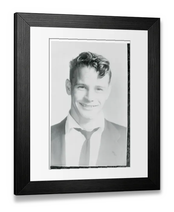 Framed Print : Portrait of Jerry Thomas Framed Print : Portrait of Jerry Thomas