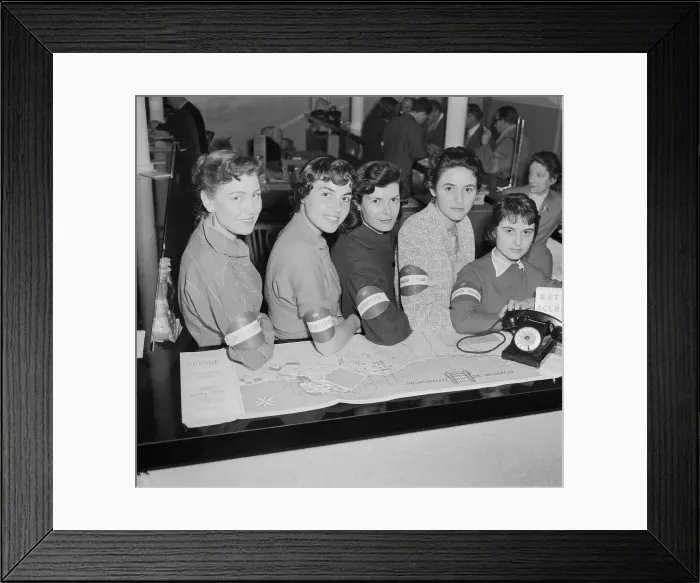 Framed Print : Portrait of Language Interpreters Framed Print : Portrait of Language Interpreters