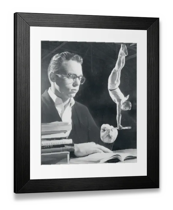 Framed Print : Portrait of Don Tonry Framed Print : Portrait of Don Tonry