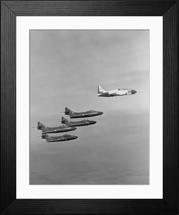 Framed Print : The Lockheed T2V-1 SeaStar Teaming up with the Blue Angels Stunt Team Framed Print : The Lockheed T2V-1 SeaStar Teaming up with the Blue Angels Stunt Team