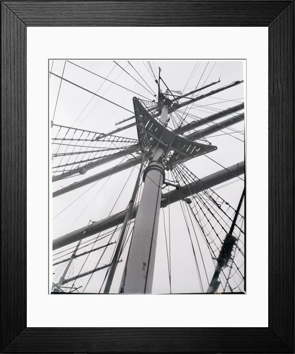 Framed Print : Mast of Large Ship Framed Print : Mast of Large Ship