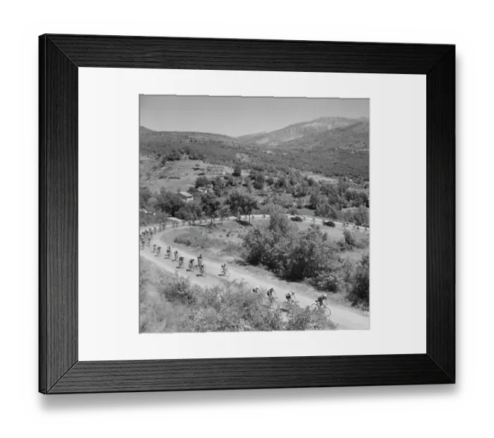Framed Print : Cyclists Competing in the Tour de France Framed Print : Cyclists Competing in the Tour de France