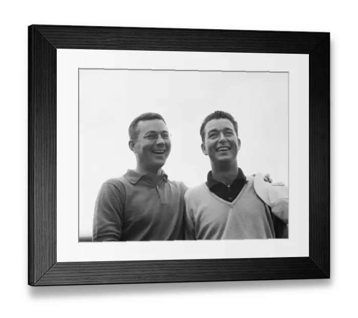 Framed Print : Portrait of Ken Venturi and Billy Joe Patton Framed Print : Portrait of Ken Venturi and Billy Joe Patton