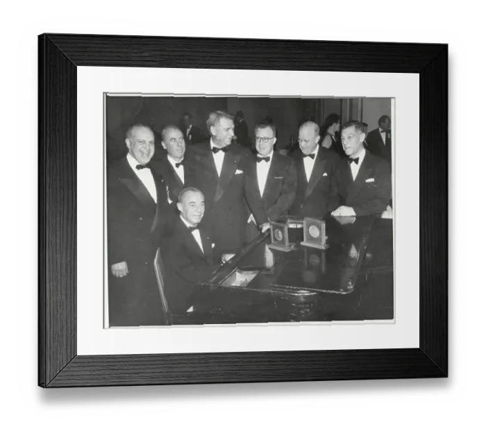 Framed Print : Rodgers and Hammerstein After Receiving Awards Framed Print : Rodgers and Hammerstein After Receiving Awards