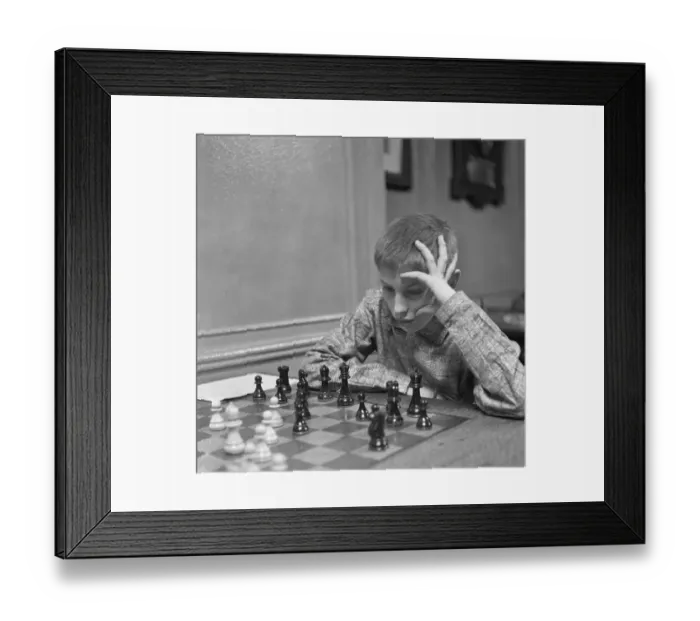 Framed Print : Bobby Fischer Framed Print : Bobby Fischer