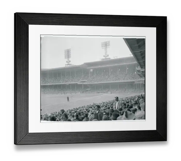 Framed Print : Interior View of Connie Mack Stadium Framed Print : Interior View of Connie Mack Stadium
