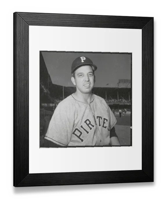 Framed Print : Portrait of Boby Bragan Framed Print : Portrait of Boby Bragan