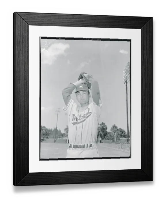 Framed Print : Portrait of Bill Nishita Framed Print : Portrait of Bill Nishita