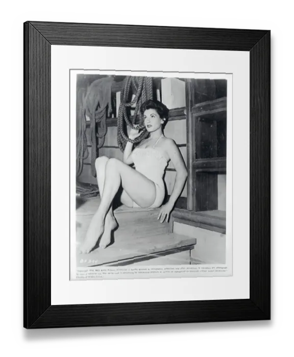 Framed Print : Portrait of Nicle Maurey Framed Print : Portrait of Nicle Maurey
