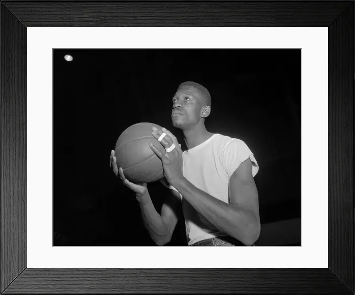 Framed Print : San Francisco Basketball Player Bill Russell Framed Print : San Francisco Basketball Player Bill Russell