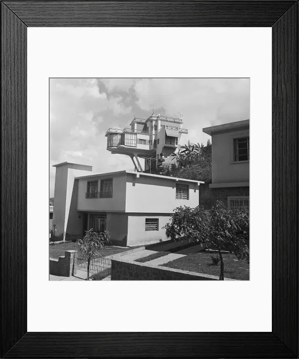 Framed Print : House Built Like a Balcony Framed Print : House Built Like a Balcony