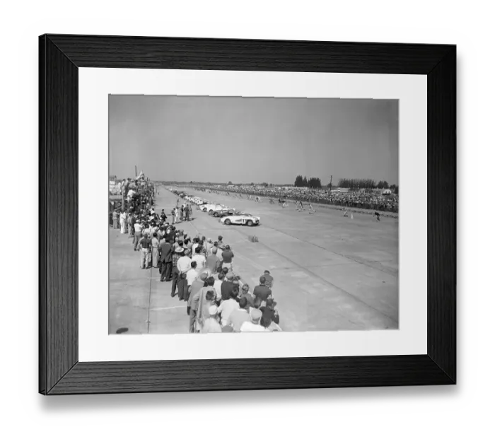 Framed Print : The Lemans System at the Grand Prix Race