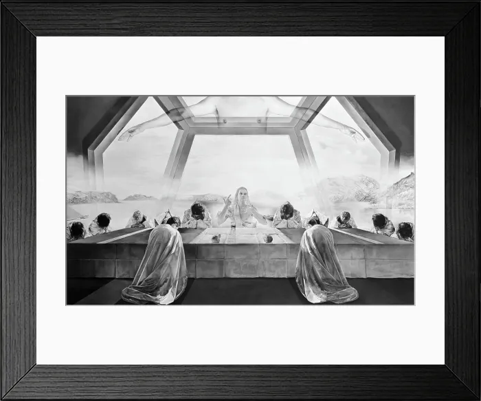 Framed Print : Salvador Dali's The Sacrament of the Last Supper Framed Print : Salvador Dali's The Sacrament of the Last Supper
