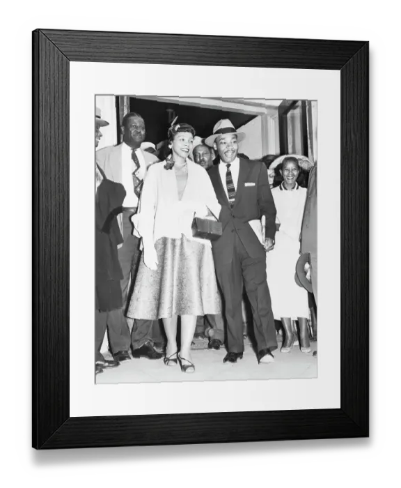 Framed Print : Martin Luther King Jr. and Coretta Scott King Framed Print : Martin Luther King Jr. and Coretta Scott King