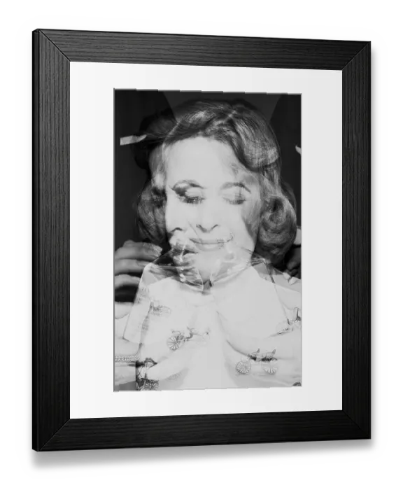 Framed Print : Woman Under Hypnosis Framed Print : Woman Under Hypnosis