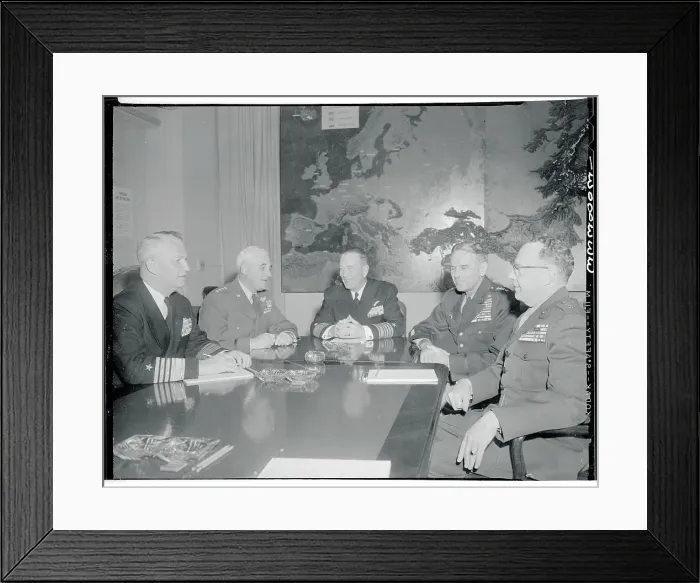 Framed Print : Portrait of Joint Chiefs of Staff Framed Print : Portrait of Joint Chiefs of Staff