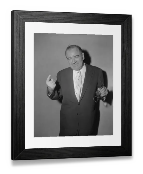 Framed Print : Portrait of Joseph McCarthy Framed Print : Portrait of Joseph McCarthy