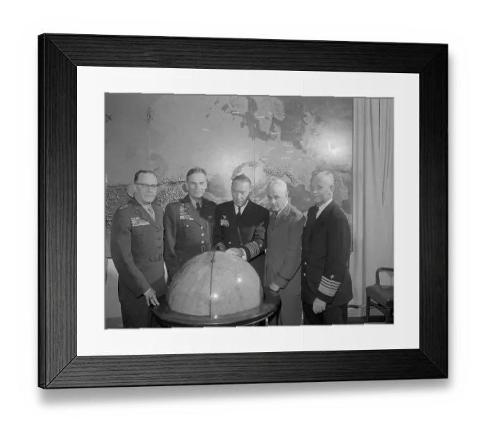 Framed Print : Portrait of Joint Chiefs of Staff Framed Print : Portrait of Joint Chiefs of Staff