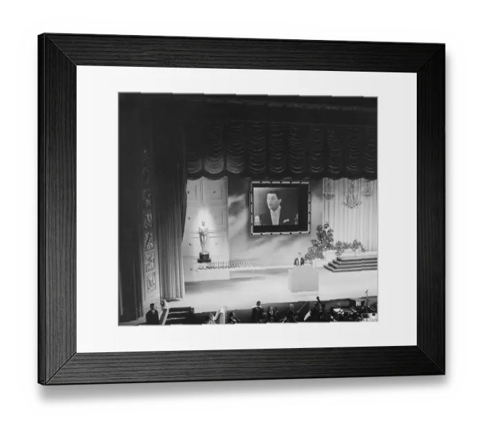 Framed Print : Jerry Lewis at Academy Awards Framed Print : Jerry Lewis at Academy Awards