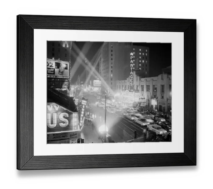 Framed Print : Crowd Outside of Academy Awards Ceremony Framed Print : Crowd Outside of Academy Awards Ceremony