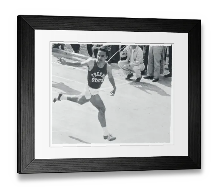 Framed Print : Mike Agostini Running Framed Print : Mike Agostini Running