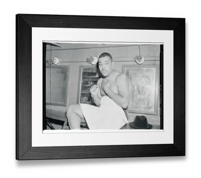 Framed Print : Portrait of Joe Louis Framed Print : Portrait of Joe Louis