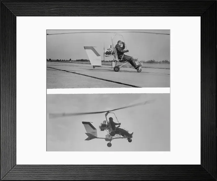 Framed Print : Igor Benson Flying a Helicopter Framed Print : Igor Benson Flying a Helicopter