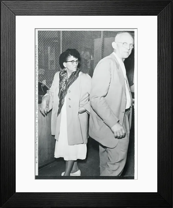 Framed Print : Mass Murder Suspect Walking Into Police Station Framed Print : Mass Murder Suspect Walking Into Police Station