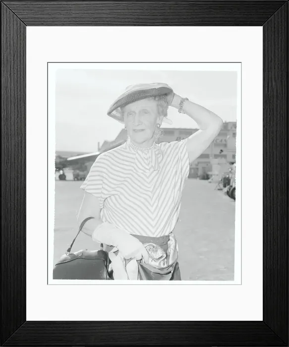 Framed Print : Nancy Astor With One Arm Overhead Framed Print : Nancy Astor With One Arm Overhead