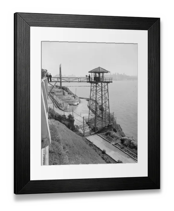 Framed Print : View of Prison Tower Alongside Water Framed Print : View of Prison Tower Alongside Water