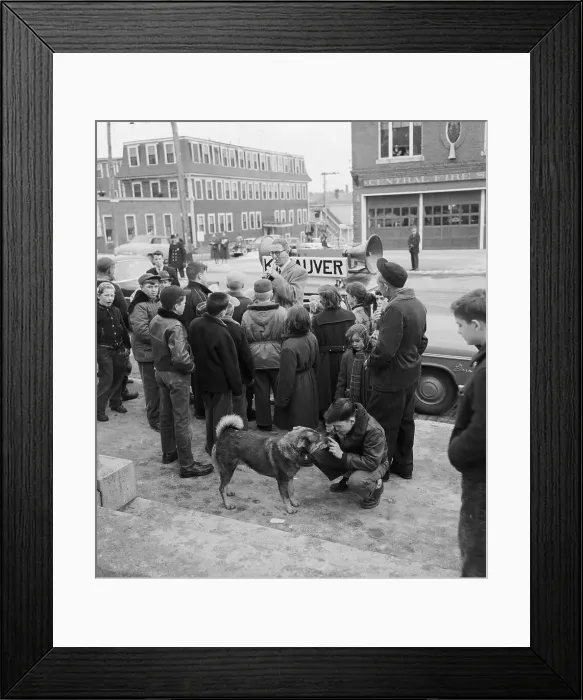 Framed Print : Estes Kefauver Addressing Crowd Framed Print : Estes Kefauver Addressing Crowd