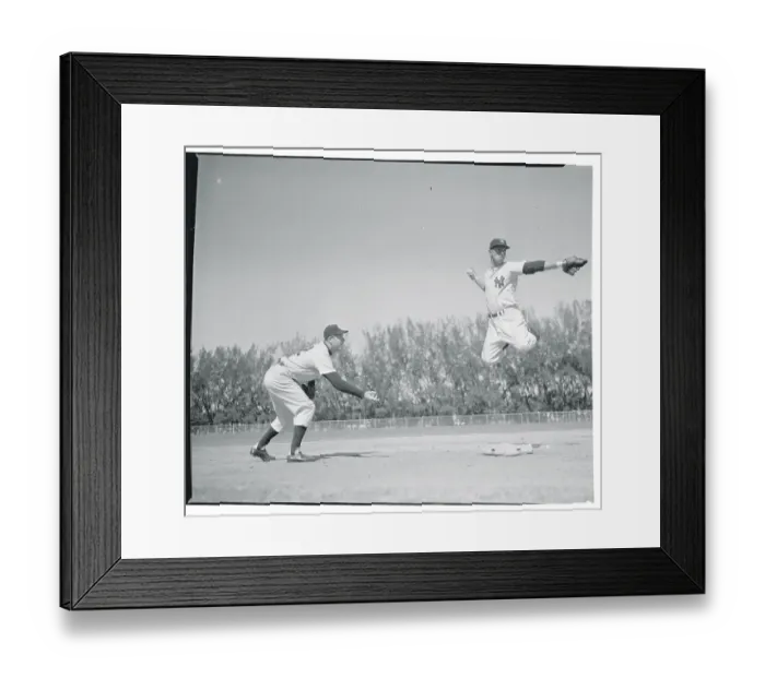 Framed Print : Billy Martin Jumping Framed Print : Billy Martin Jumping