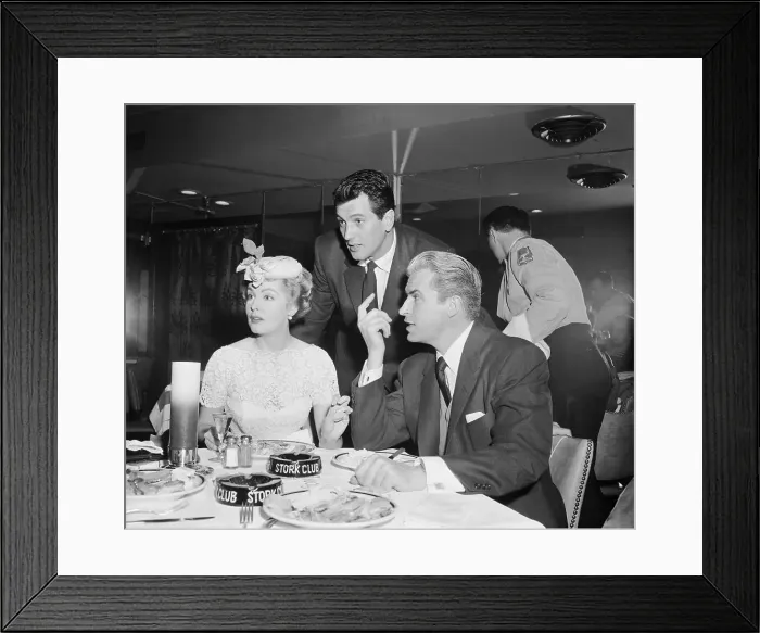 Framed Print : Celebrities Gathering to Watch Television Show Framed Print : Celebrities Gathering to Watch Television Show