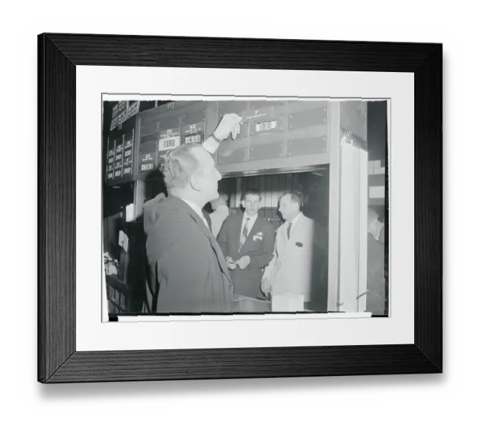 Framed Print : First Ford Motor Stocks Framed Print : First Ford Motor Stocks