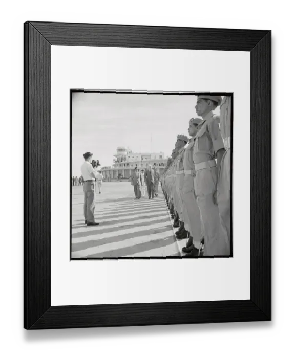 Framed Print : John Foster Dulles Reviewing Pakistan Troops Framed Print : John Foster Dulles Reviewing Pakistan Troops
