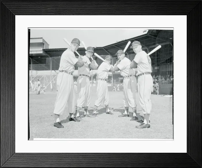 Framed Print : Portrait of St. Louis Cardinals Hitters Framed Print : Portrait of St. Louis Cardinals Hitters