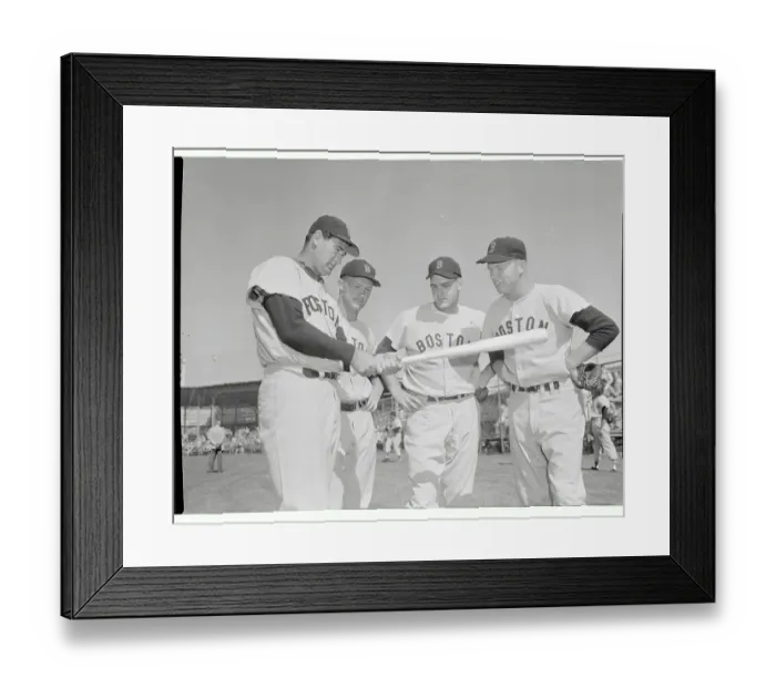 Framed Print : Ted Williams with Others