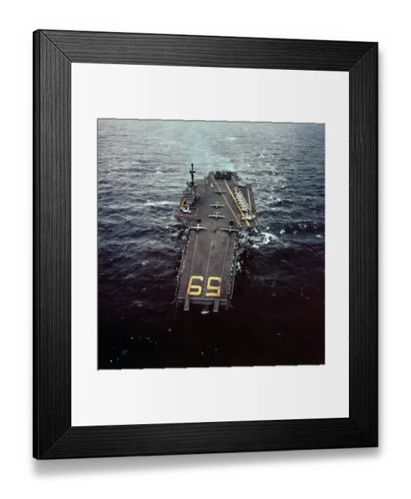 Framed Print : USS Forestal During a Cruise to Guantanomo Framed Print : USS Forestal During a Cruise to Guantanomo