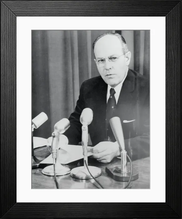 Framed Print : Portrait of U. John A. Caddell Framed Print : Portrait of U. John A. Caddell