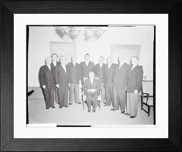 Framed Print : Fritz Steinhoff Posing with His Cabinet Framed Print : Fritz Steinhoff Posing with His Cabinet