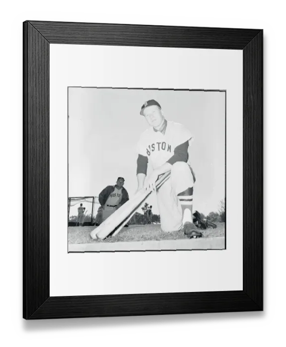 Framed Print : Portrait of Jackie Jensen and Mike Higgins Framed Print : Portrait of Jackie Jensen and Mike Higgins