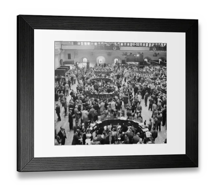 Framed Print : Inside the New York Stock Exchange Framed Print : Inside the New York Stock Exchange