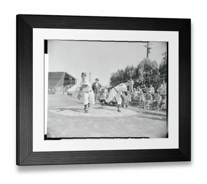 Framed Print : Cleveland Indians Practice Framed Print : Cleveland Indians Practice