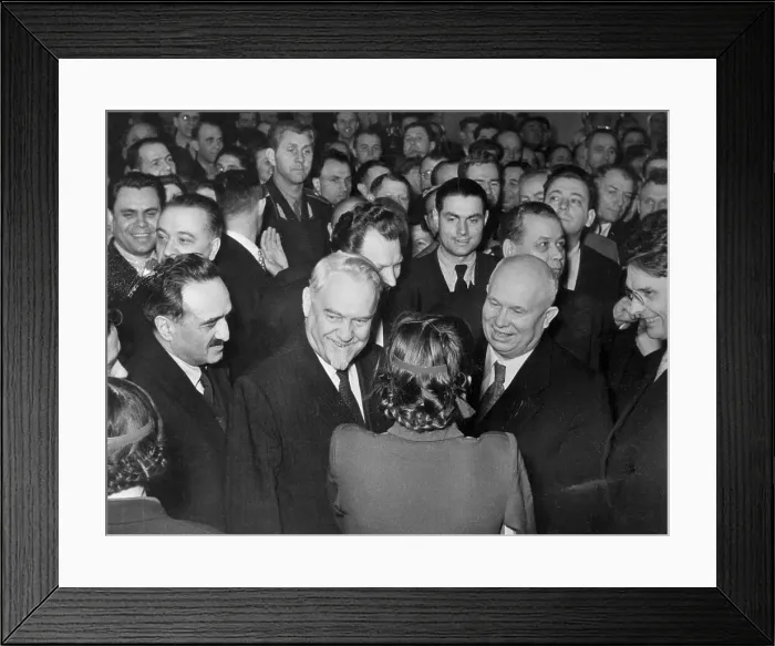 Framed Print : View of Top Soviet Officials at Communist Party Congress Framed Print : View of Top Soviet Officials at Communist Party Congress