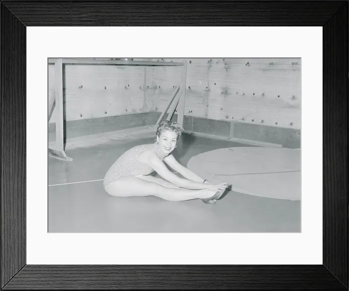 Framed Print : Portrait of Mitzi Gaynor Framed Print : Portrait of Mitzi Gaynor