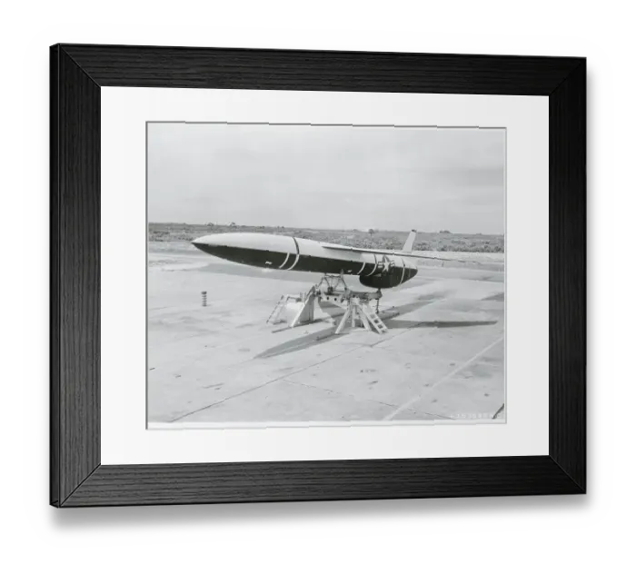 Framed Print : View of Air Force Missile Framed Print : View of Air Force Missile