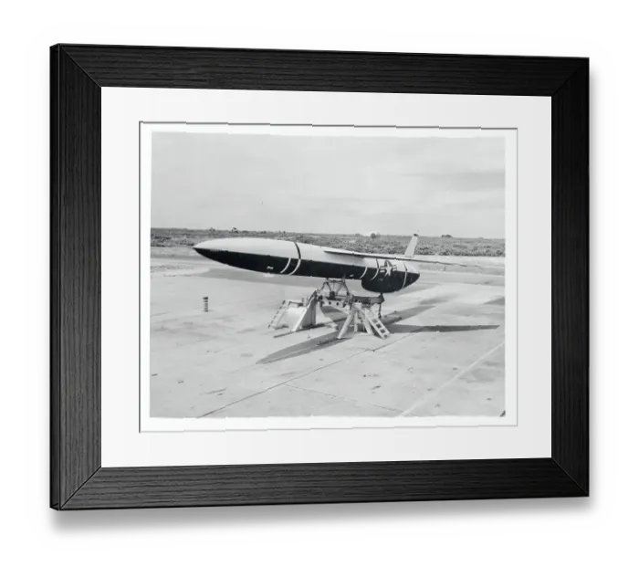 Framed Print : View of the Northrop SM-62 Snark Missile Framed Print : View of the Northrop SM-62 Snark Missile