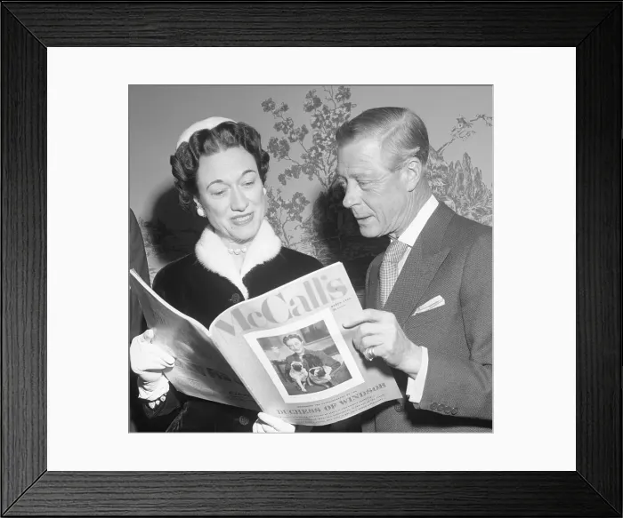 Framed Print : Duke and Dutchess of Windsor Framed Print : Duke and Dutchess of Windsor